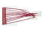 Moroccan Wedding Sash, Silk; woven